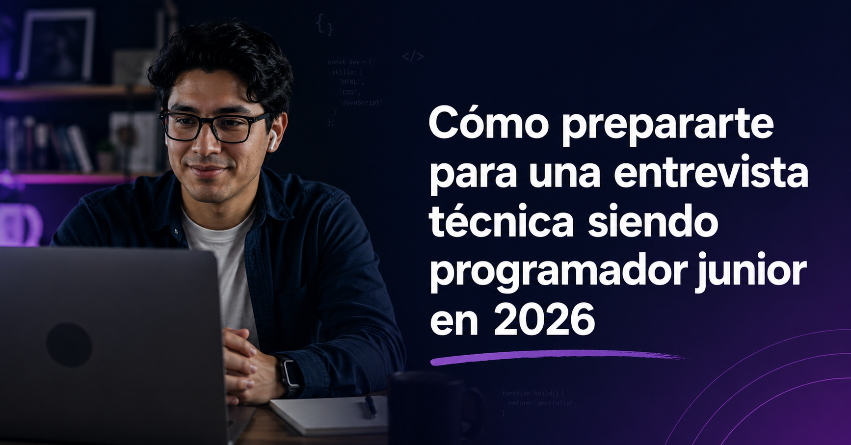 Cómo prepararte para una entrevista técnica siendo programador junior en 2026